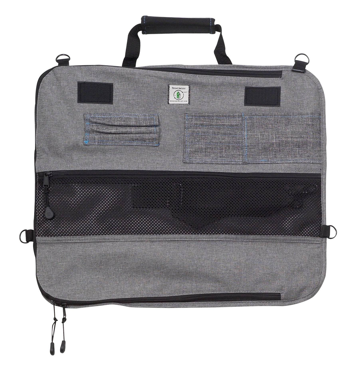 Preservation Heather Gray Knife Roll - 8 Pocket
