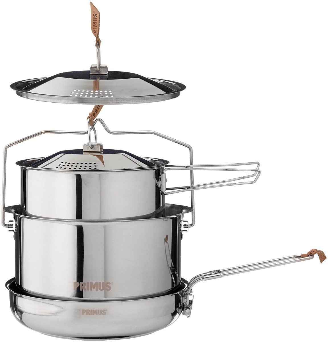 Primus Stainless Steel 3-Piece Cookset – Large