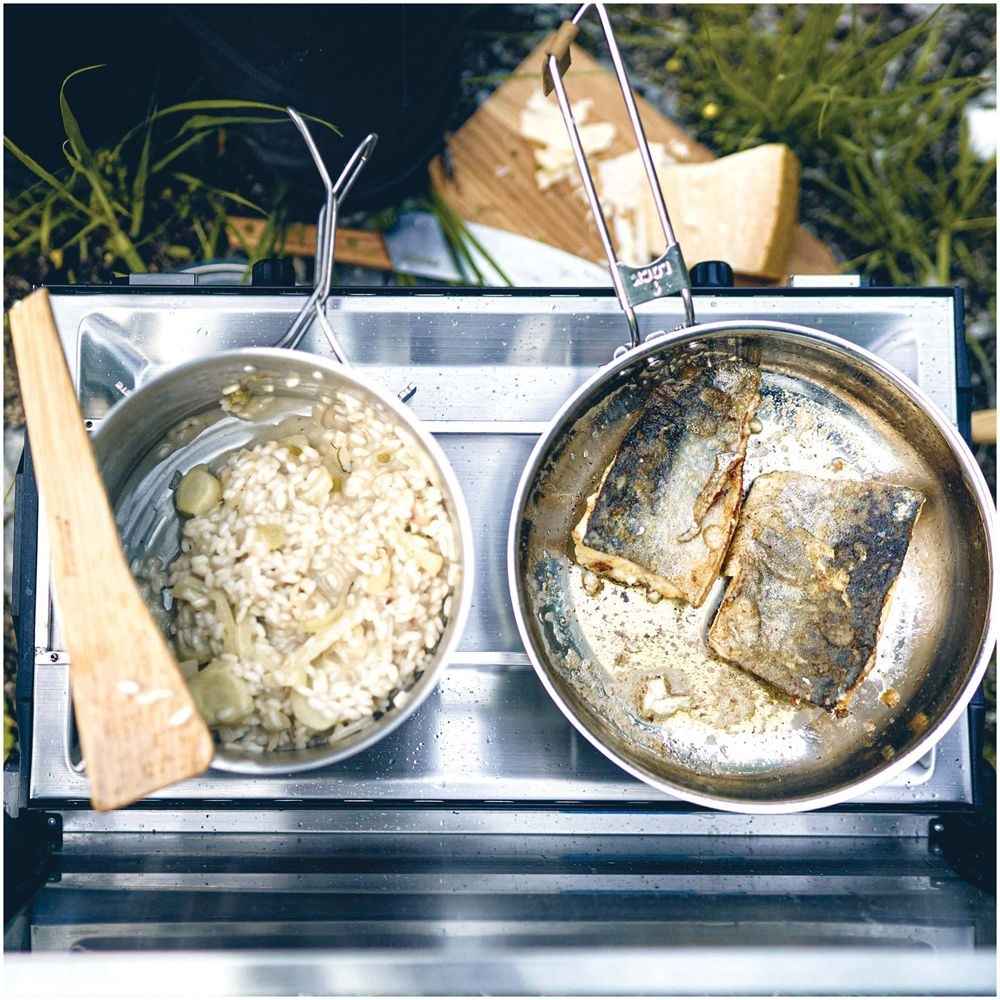 Primus Stainless Steel 3-Piece Cookset – Large