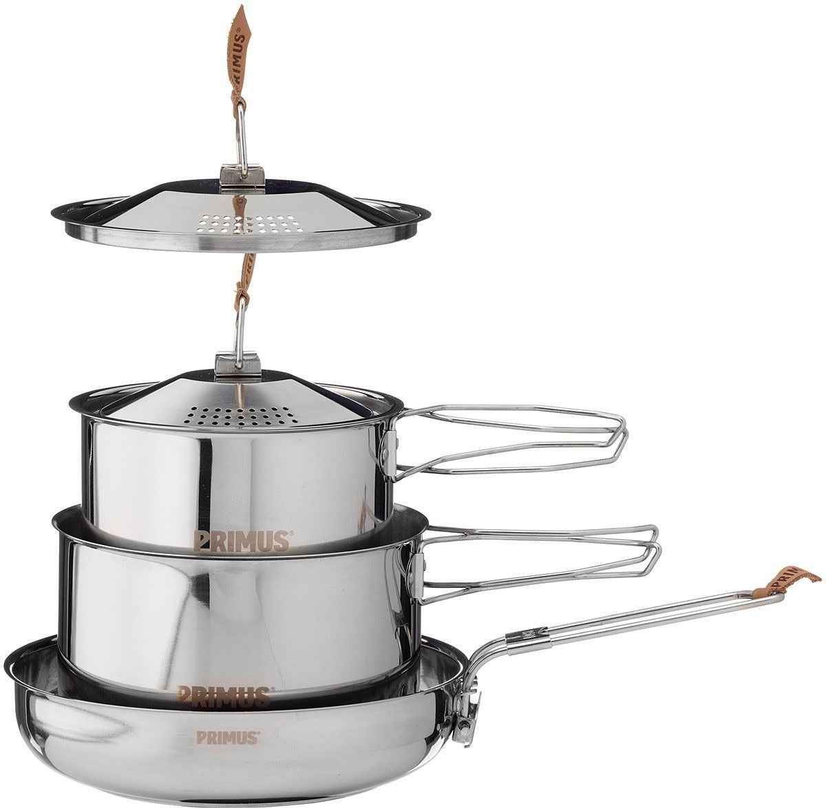 Primus Campfire 3-Piece Stainless Steel Cookset – Small