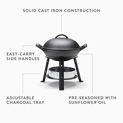 Barebones All-in-One Cast Iron Grill and Dutch Oven