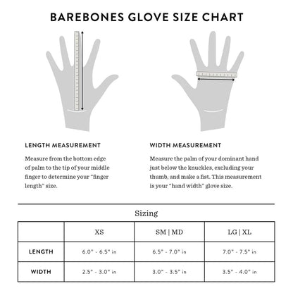 Barebones Open Fire Gloves - Small and Medium