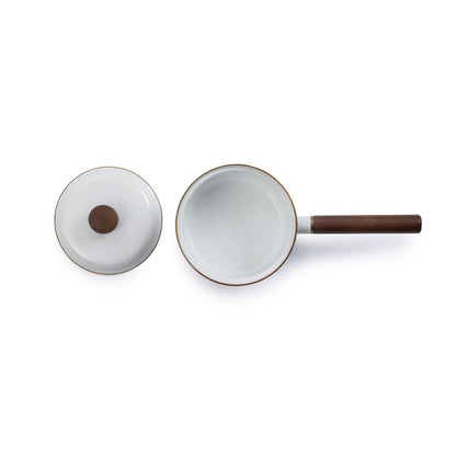 Barebones Enamel Saucepan (Eggshell)