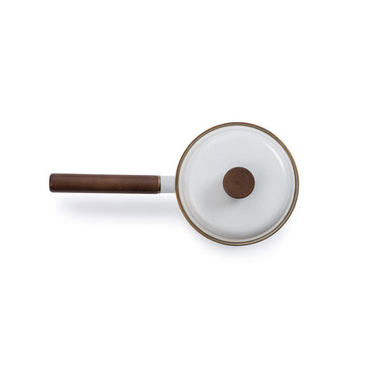 Barebones Enamel Saucepan (Eggshell)