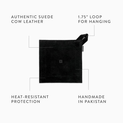 Barebones Leather Pot Holder (Terracotta)
