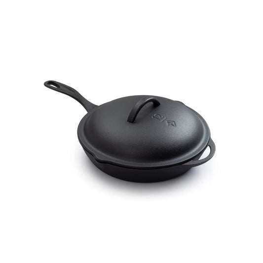 Barebones 12 Inch Cast Iron Skillet and Lid
