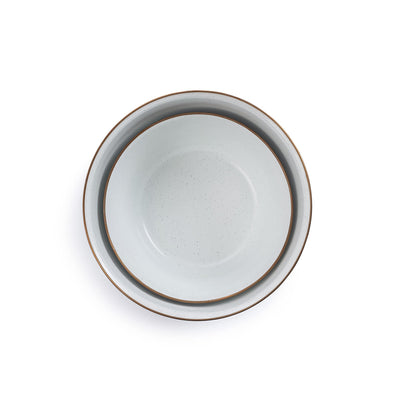 Barebones Enamel Mixing Bowl Set (Eggshell)