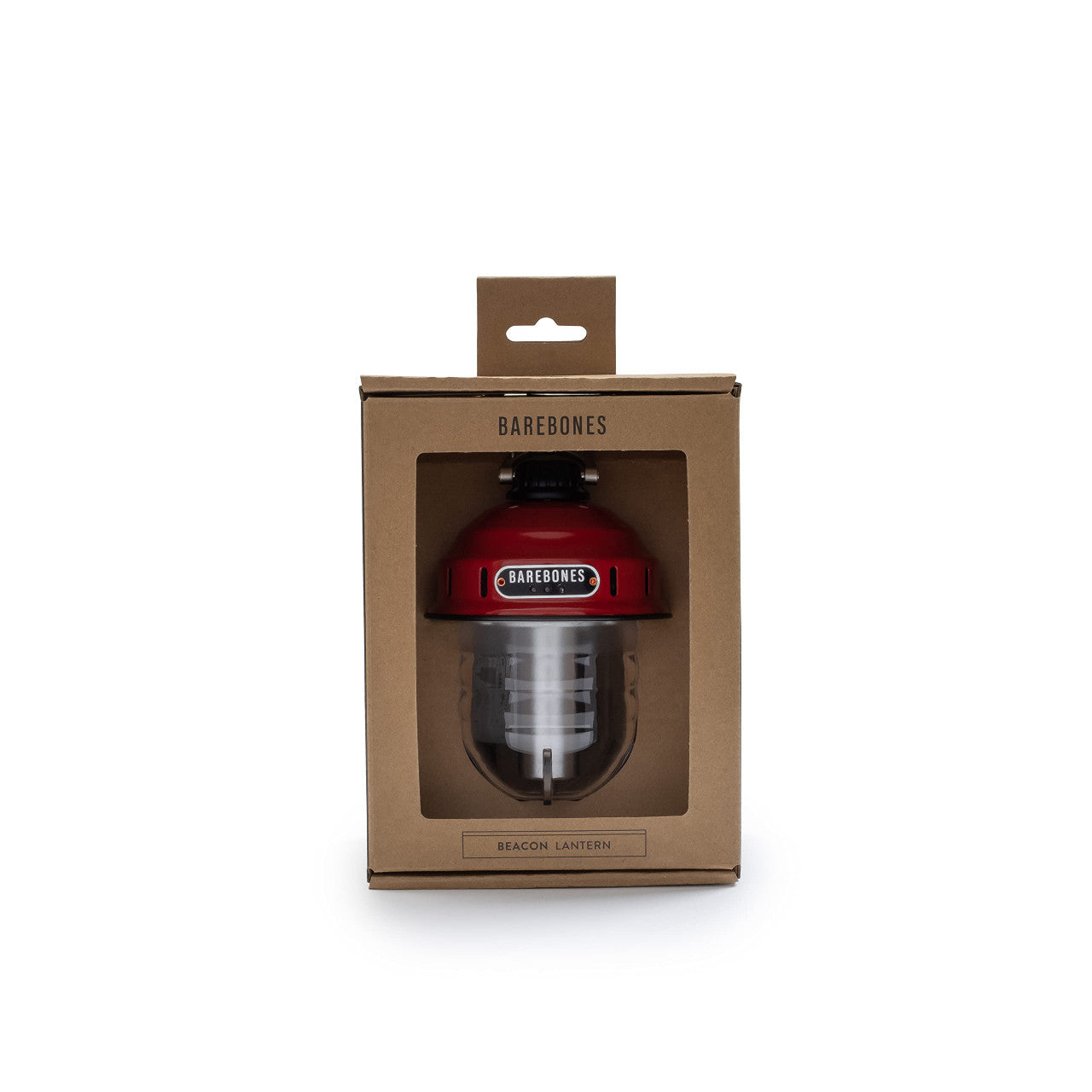 Barebones Beacon Hanging Light - USB Rechargeable Camping Lantern (Red)