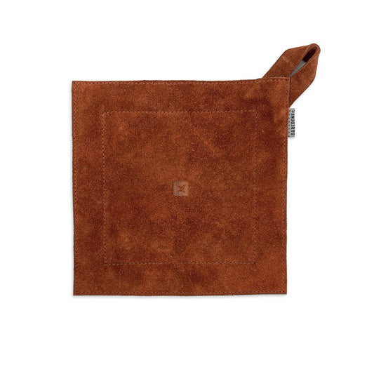 Barebones Leather Pot Holder (Terracotta)