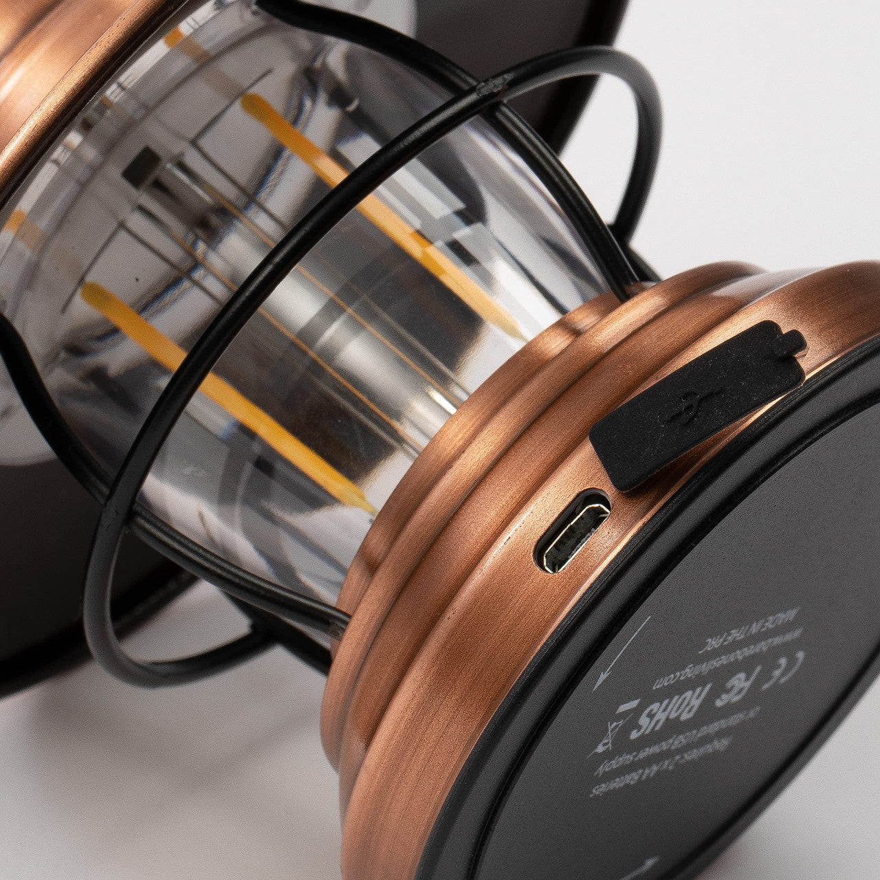 Barebones Edison Mini LED Lanterns - 3-Pack (Antique Bronze)