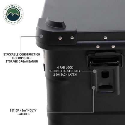 Aluminum Box Storage 53QT
