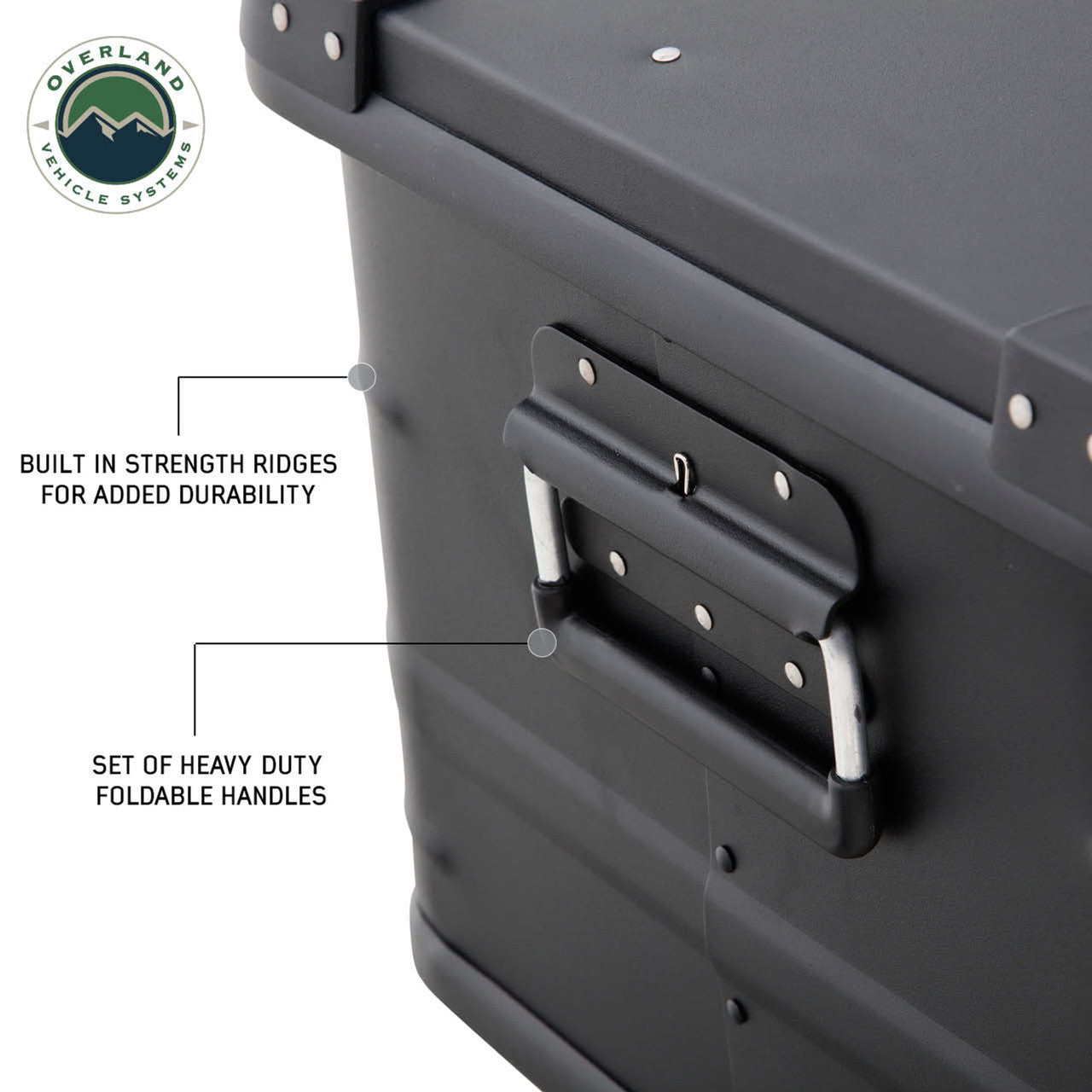 Aluminum Box Storage 53QT