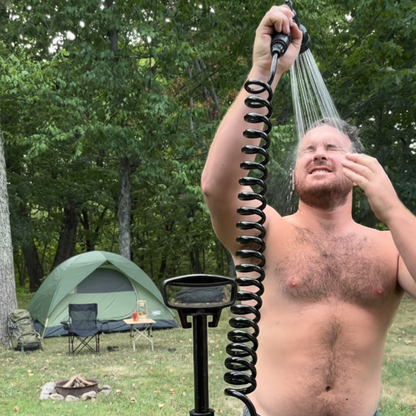 BeachBox Portable Camping Shower Tank - Camo