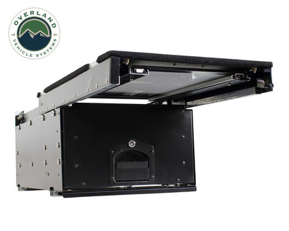 Cargo Box with Slide Out Drawer & Working Station