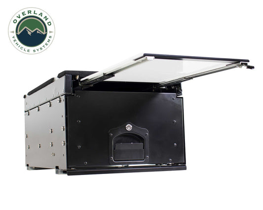 Cargo Box with Slide Out Drawer & Working Station