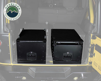 Cargo Box with Slide Out Drawer & Working Station