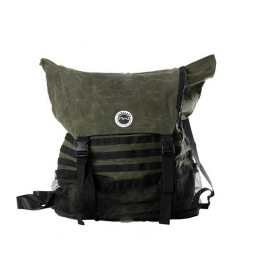 Extra Large Trash Bag Tire Mount - #16 Waxed Canvas