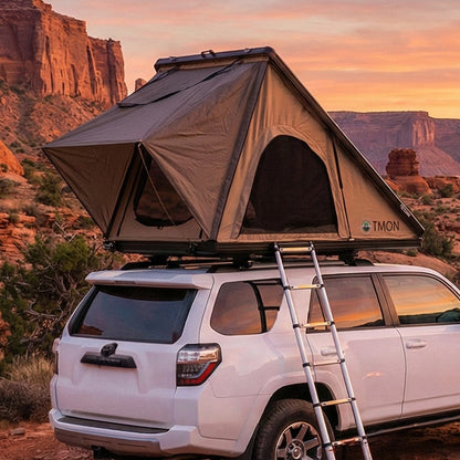 LD TMON Clamshell Aluminum Roof Top Tent - 2 Person