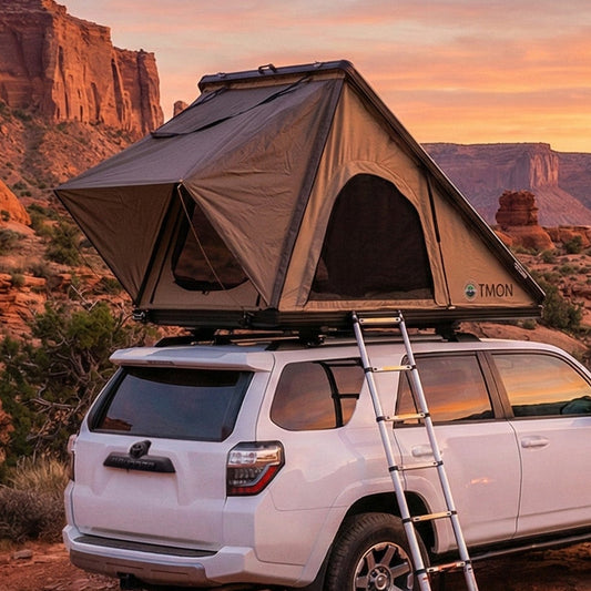 LD TMON Clamshell Aluminum Roof Top Tent - 2 Person