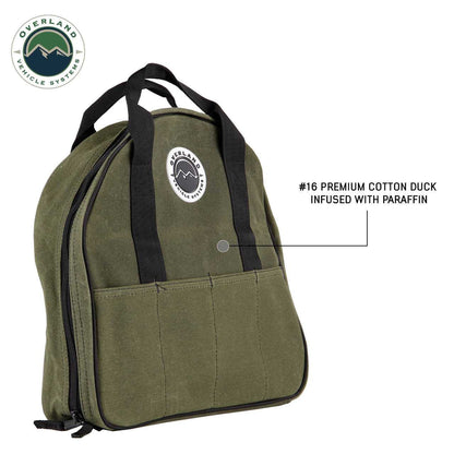 Jumper Cable Bag #16 Waxed Canvas