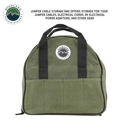Jumper Cable Bag #16 Waxed Canvas
