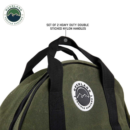 Jumper Cable Bag #16 Waxed Canvas