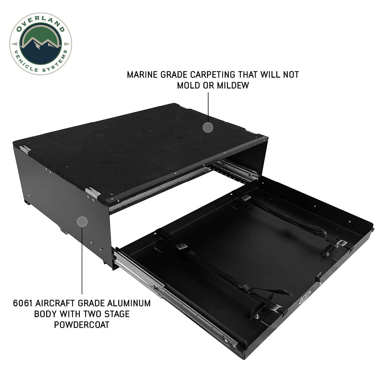 Large Cargo Drawer with Slide Out