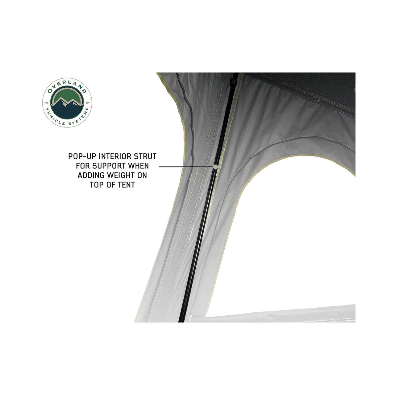Mamba 3 Rear Opening Roof Top Tent - 3 Person