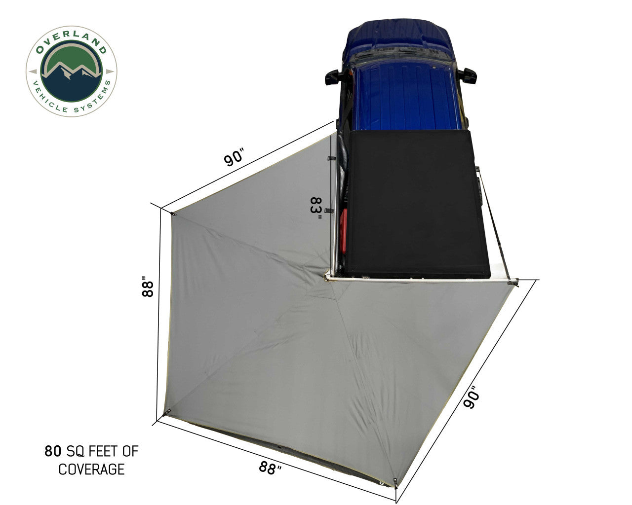 Nomadic Awning 270 LT - Driver Side