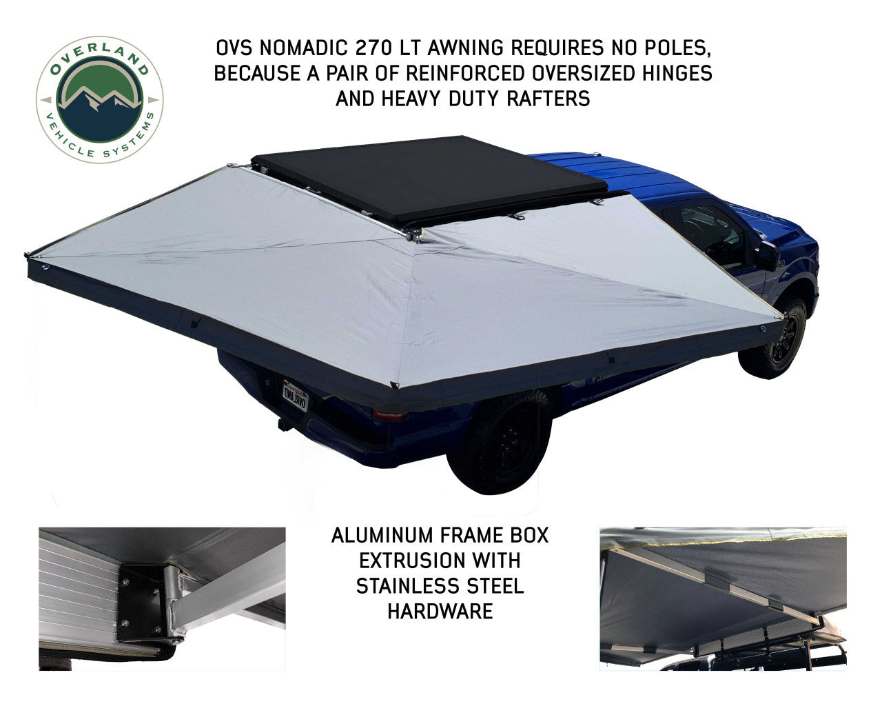 Nomadic Awning 270 LT - Passenger Side