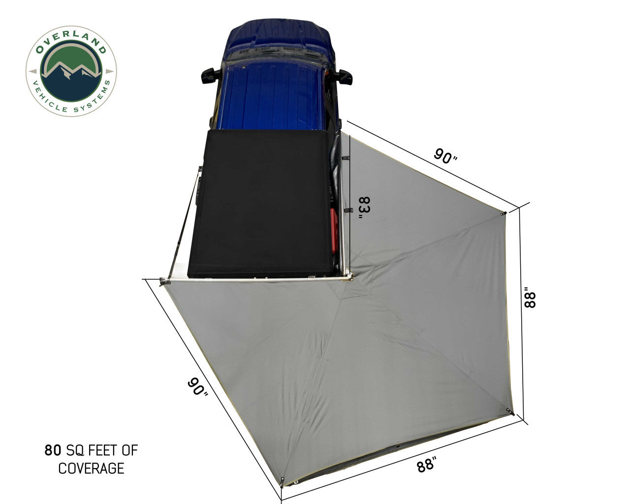 Nomadic Awning 270 LT - Passenger Side