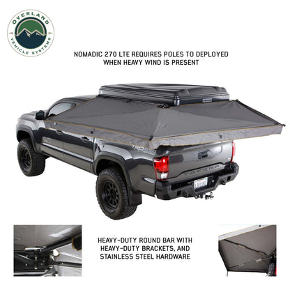 Nomadic Awning 270 LTE - Passenger Side