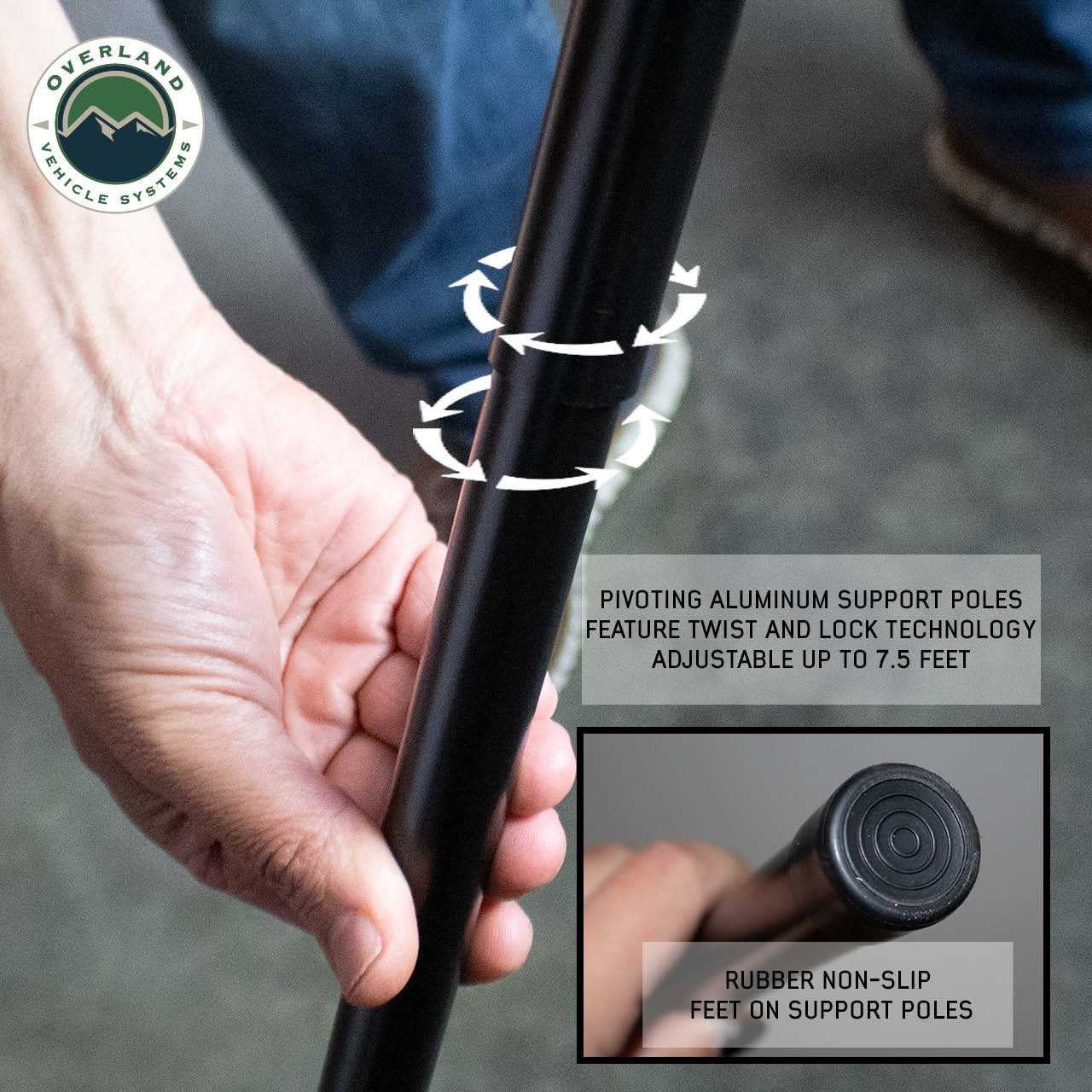 Nomadic Awning 270 LTE - Passenger Side