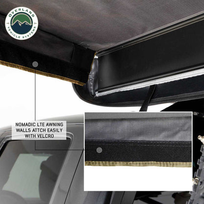 Nomadic Awning 270 LTE Walls 1 and 2 - Driver Side