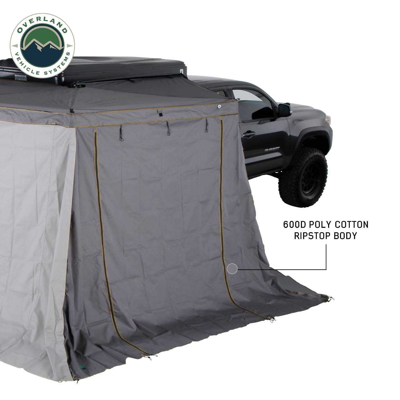 Nomadic Awning 270 LTE Walls 1 and 2 - Passenger Side