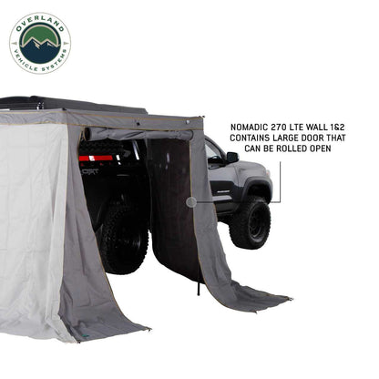 Nomadic Awning 270 LTE Walls 1 and 2 - Passenger Side