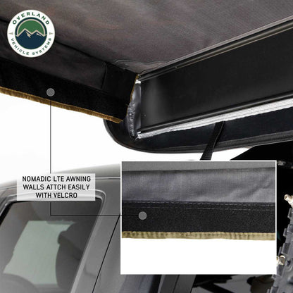 Nomadic Awning 270 LTE Walls 1 and 2 - Passenger Side