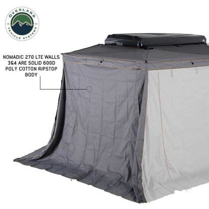 Nomadic Awning 270 LTE Walls 3 and 4 - Passenger Side