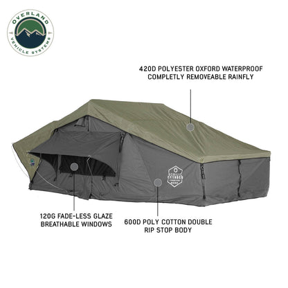 Nomadic 3 Extended Roof Top Tent - 3 Person