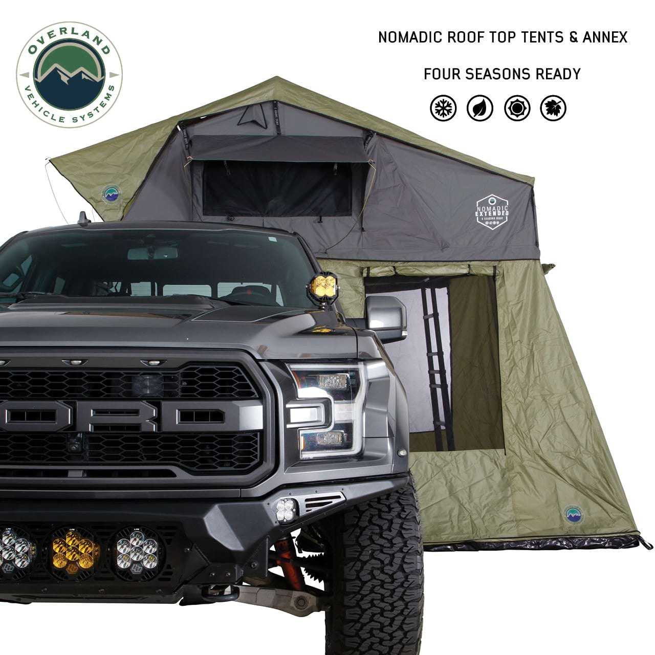 Nomadic 4 Extended Roof Top Tent Annex Room