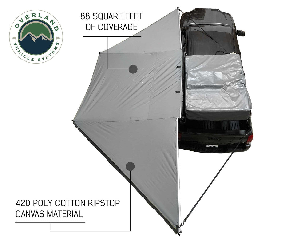 Nomadic Awning 180 and Complete Wall Package