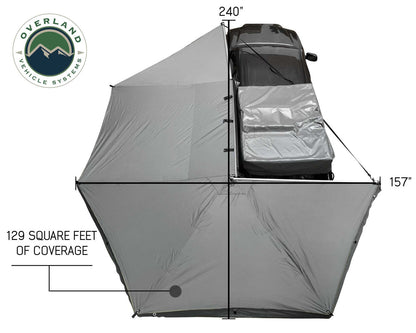 Nomadic Awning 270 with Complete Wall Package - Driver Side