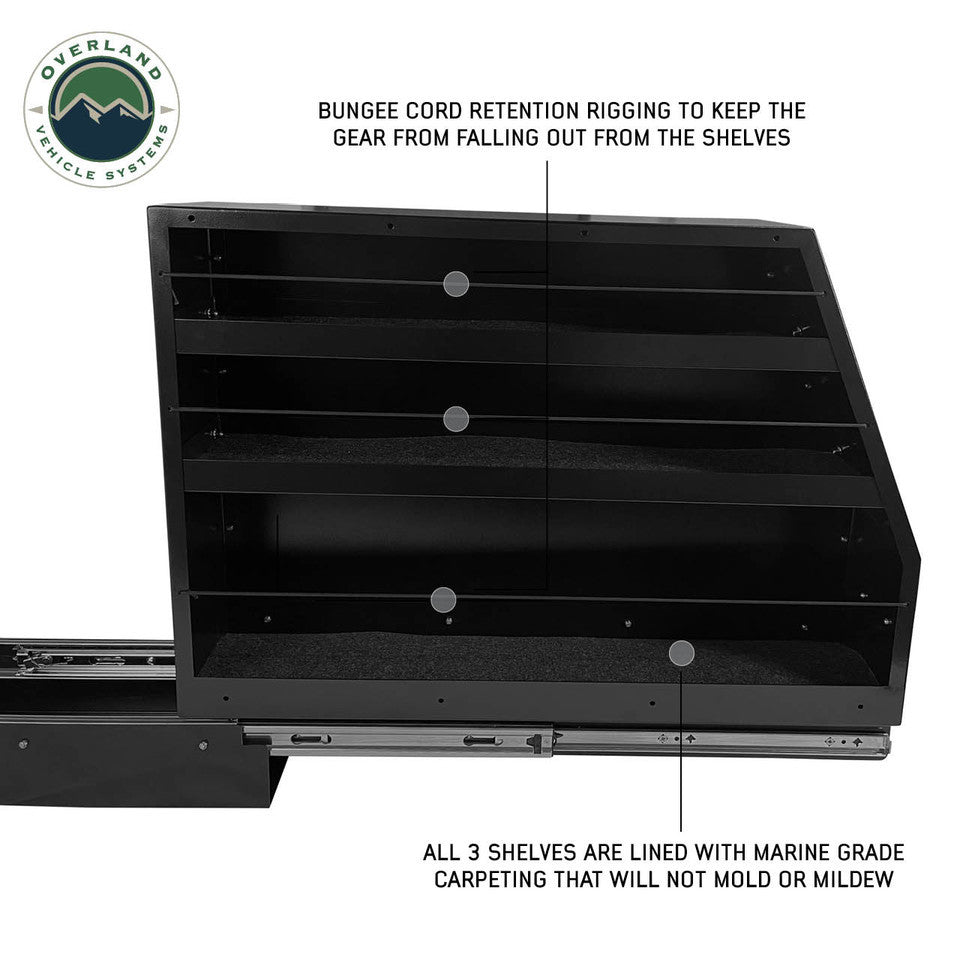 Highline Slide Out Camping Storage System