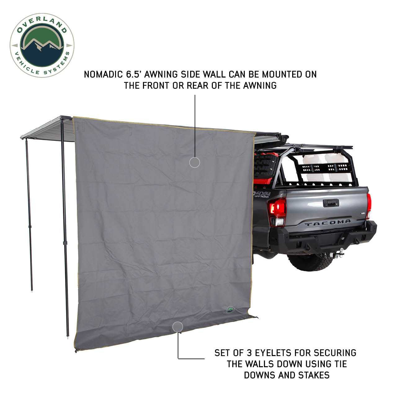 Nomadic Awning 4.5/6.5/8 Side Wall