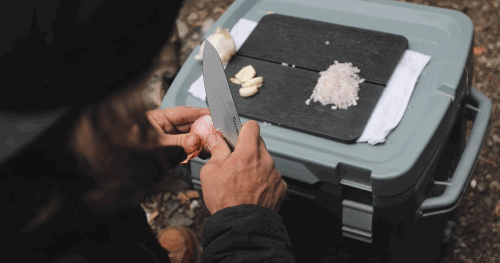 Adventure Chef Maple Folding Chef's Knife - 6"