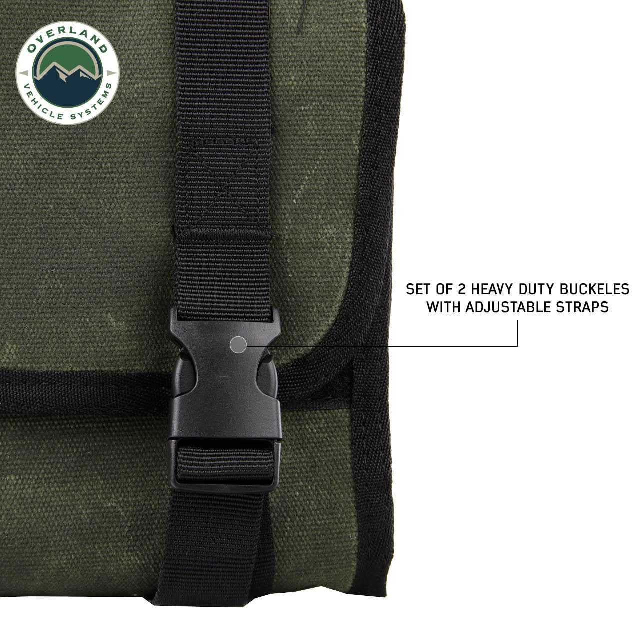 Rolled First Aid Bag  - #16 Waxed Canvas