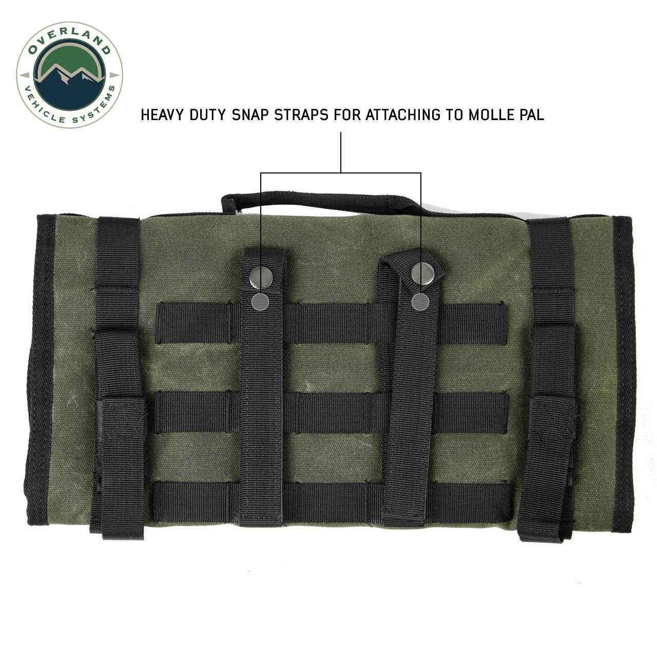 Rolled First Aid Bag  - #16 Waxed Canvas