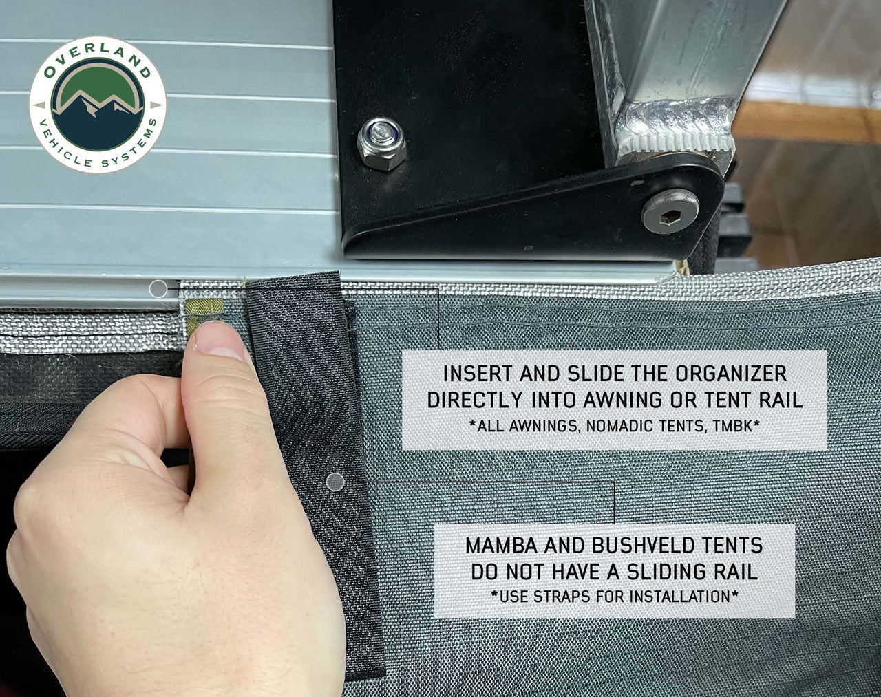 Nomadic Awning Organizer