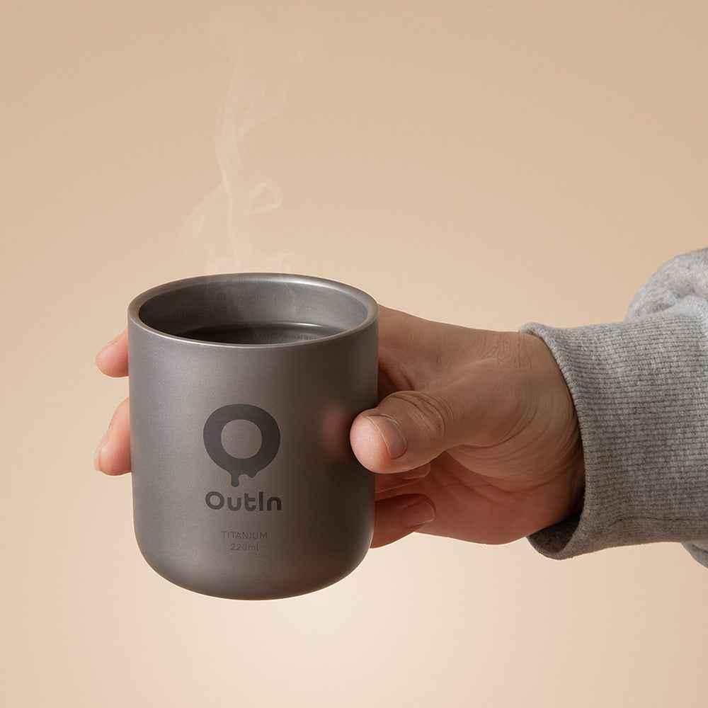 Titanium Coffee Cup