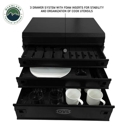 Ultimate 39-Piece Camp Dinnerware, Utensil Set, and Storage Box